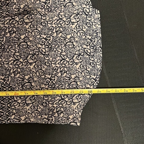 Lucky Brand Mixed Media Peasant Boho XS Blouse - Picture 10 of 10